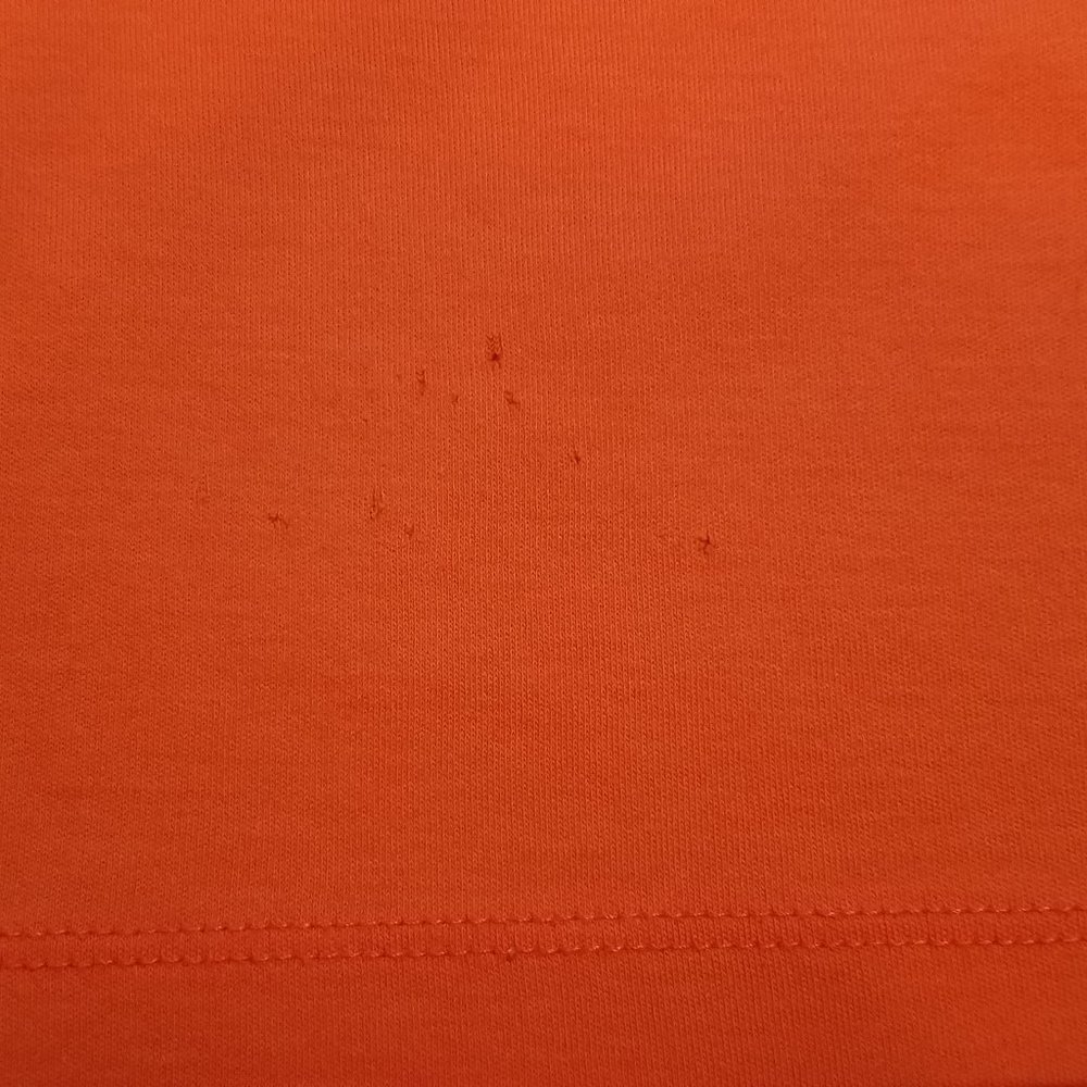 L.L. Bean Peach Pima Cotton Tee, Long-Sleeve Crewneck - Picture 4 of 5